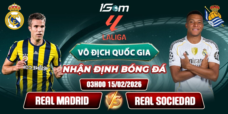 Soi Kèo Real Madrid Vs Real Sociedad 03h00 15/02 - La Liga